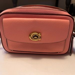 Coach crossbody camera bag